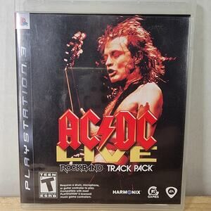 PLAYSTATION 3 Rockband: AC/DC Live Track Pack w/ Booklet